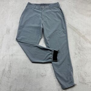 Primo Golf‎ Joggers Mens 32 Short Gray Tapered Ankle Zip Performance Pants